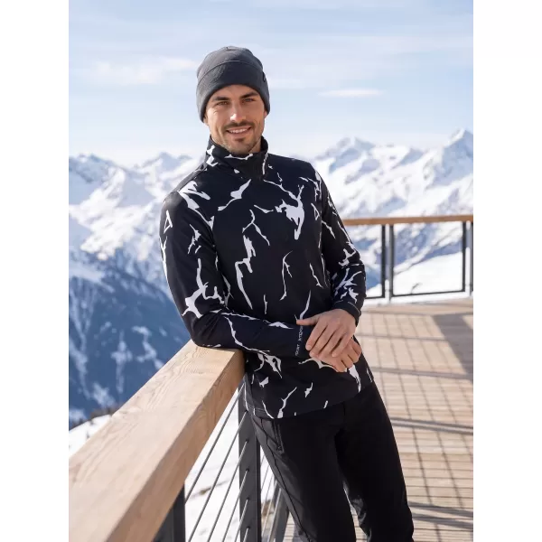  Moški vrhunski funkcionalni termo pulover ALTISPORT VOJ/ALM052TER03 ČRNA 