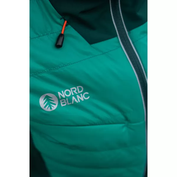  Ženska športna jakna NORDBLANC ICEBERGS NBWJL8112 TEMNO ZELENA 