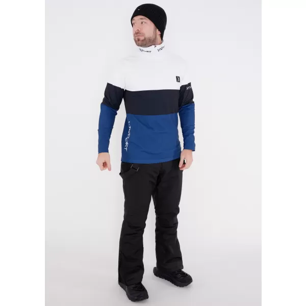  Moški vrhunski funkcionalni termo pulover ALTISPORT VOJ/ALM051TER03 BELO MODRA 