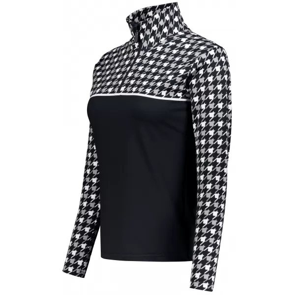  Ženska premium funkcionalna termo jopica ALTISPORT VOJ/ALW048TER03 ČRNO-BELO 