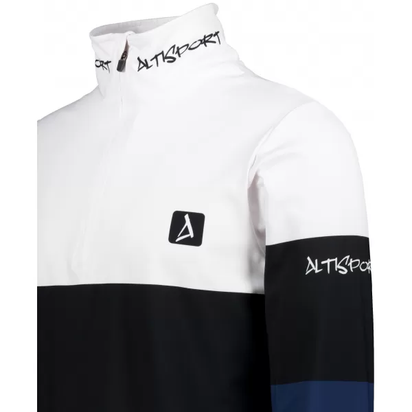  Moški vrhunski funkcionalni termo pulover ALTISPORT VOJ/ALM051TER03 BELO MODRA 