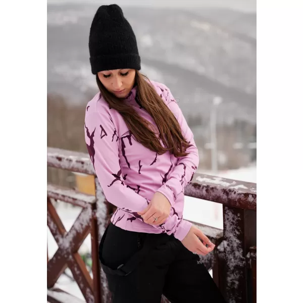  Ženska premium funkcionalna termo jopica ALTISPORT VOJ/ALW052TER03 ROZA 