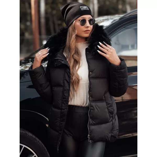  Ženska jakna DSTREET NORDKOLL TY4711 ČRN 