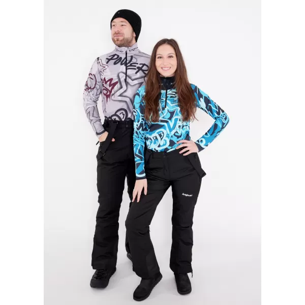  Moški vrhunski funkcionalni termo pulover ALTISPORT VOJ/ALM054TER03 TEMNO SIVA 