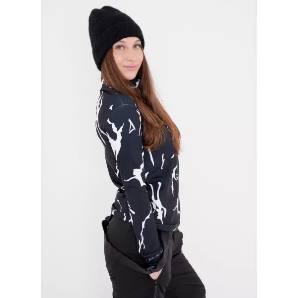  Ženska premium funkcionalna termo jopica ALTISPORT VOJ/ALW052TER03 ČRNA 