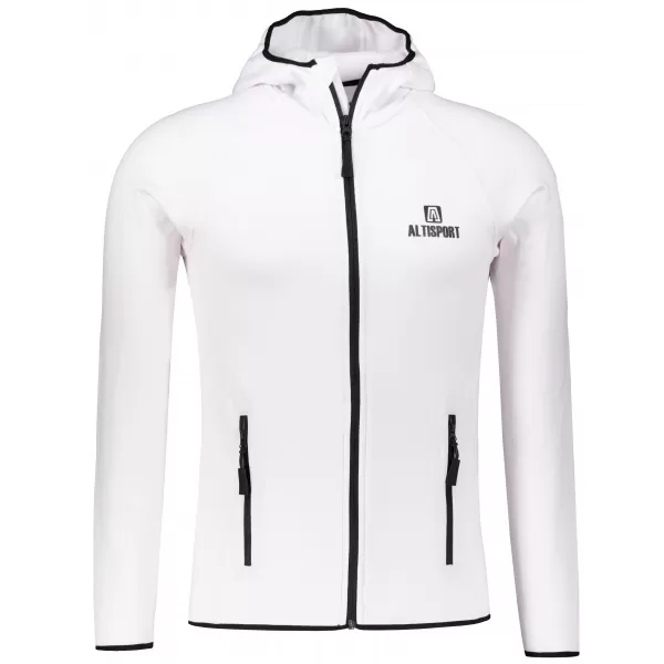  Moški funkcionalni športni pulover ALTISPORT ALM006417 BELA 