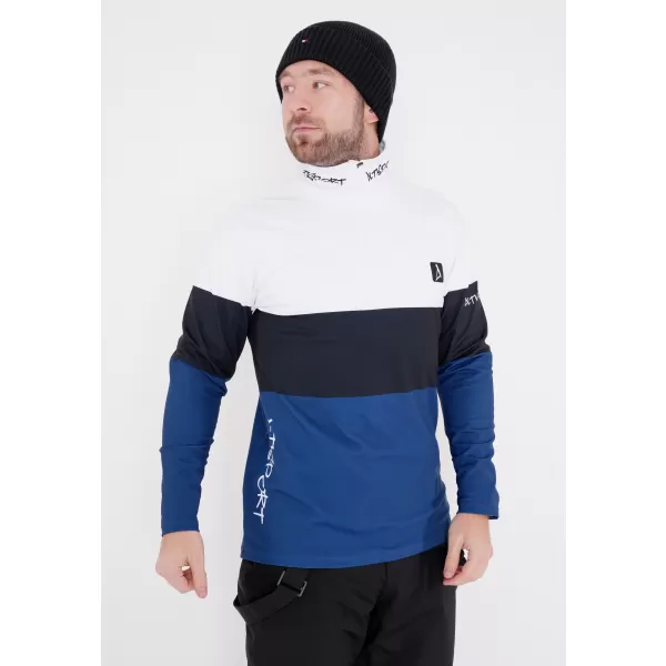  Moški vrhunski funkcionalni termo pulover ALTISPORT VOJ/ALM051TER03 BELO MODRA 