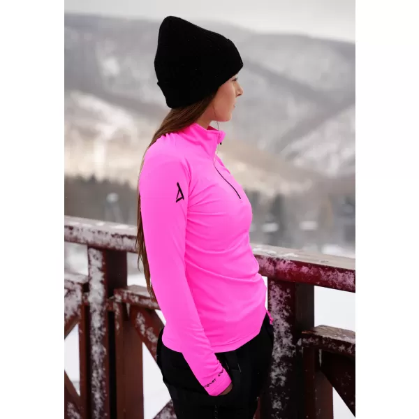  Ženska premium funkcionalna termo jopica ALTISPORT VOJ/ALW000TER03 FLUO ROZA 