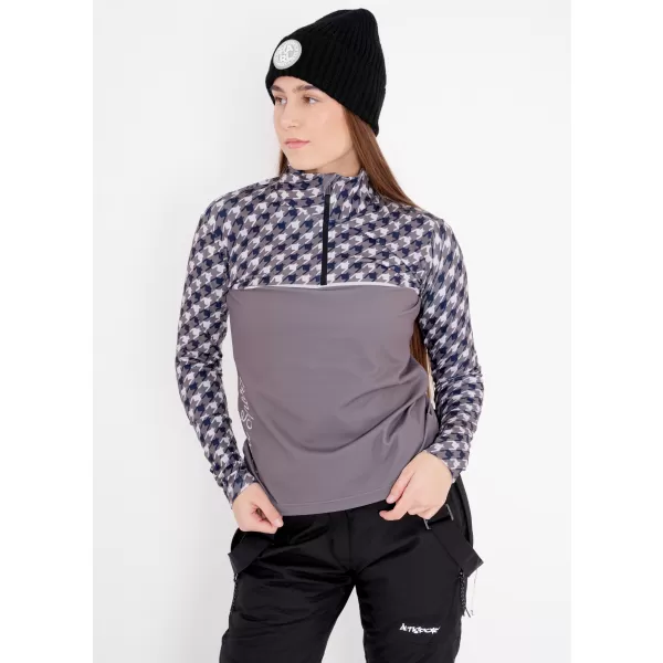 Ženska premium funkcionalna termo jopica ALTISPORT VOJ/ALW048TER03 SIVA 