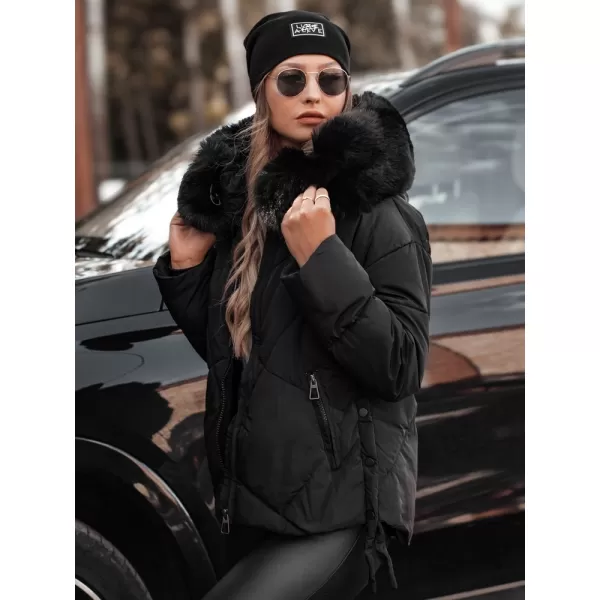  Ženska jakna DSTREET MODIVA TY4726 ČRN 