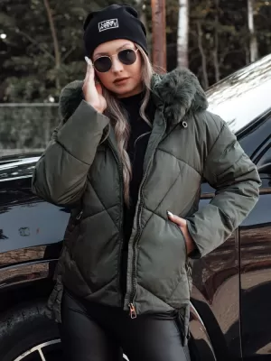 Ženska jakna DSTREET MODIVA TY4727 ZELENO