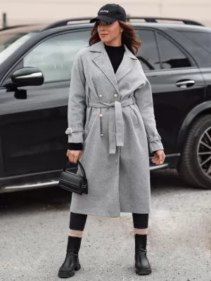 Plašč DSTREET CAMELLYN NY0742 KARAMELA