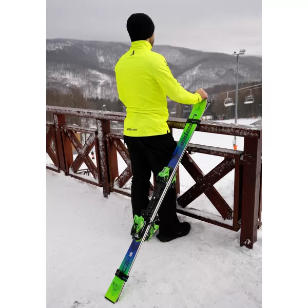  Moški vrhunski funkcionalni termo pulover ALTISPORT VOJ/ALM000TER03 NEON RUMENA 