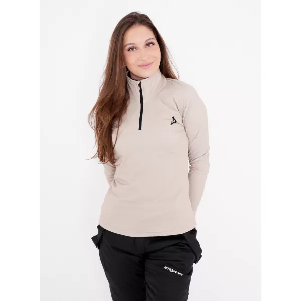  Ženska premium funkcionalna termo jopica ALTISPORT VOJ/ALW000TER03 RJAVA 