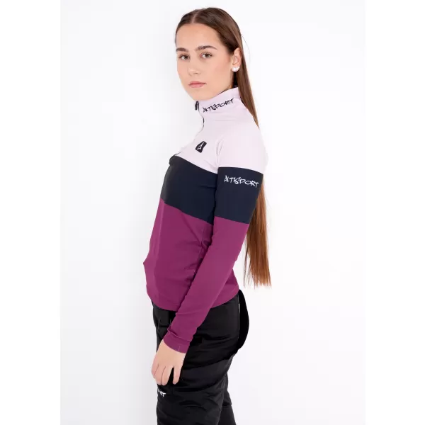  Ženska premium funkcionalna termo jopica ALTISPORT VOJ/ALW051TER03 BORDO 
