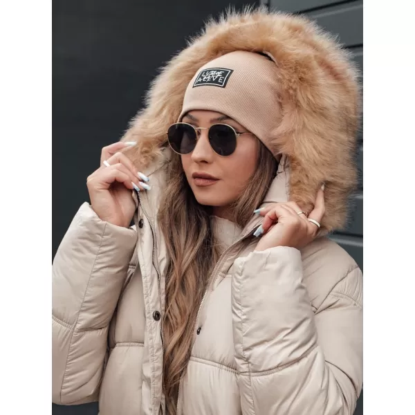  Ženska jakna DSTREET NORDKOLL TY4710 KHAKI 