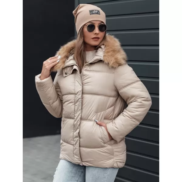  Ženska jakna DSTREET NORDKOLL TY4710 KHAKI 