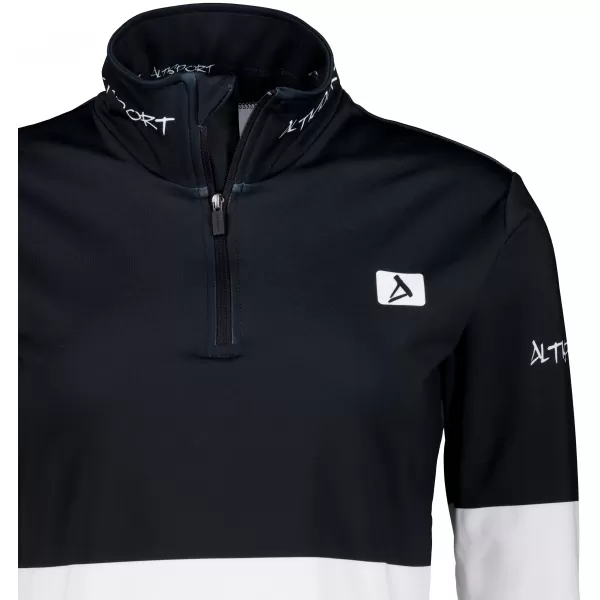  Ženska premium funkcionalna termo jopica ALTISPORT VOJ/ALW051TER03 ČRNO-BELO 