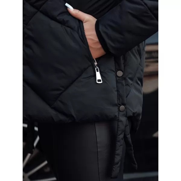  Ženska jakna DSTREET LESISI TY4716 ČRN 