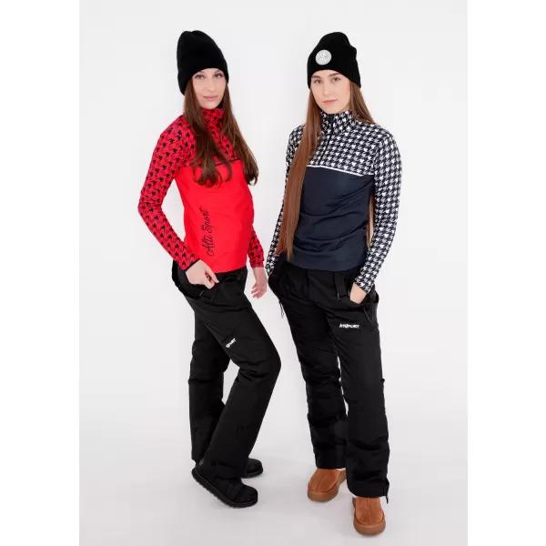  Ženska premium funkcionalna termo jopica ALTISPORT VOJ/ALW048TER03 RDEČA 