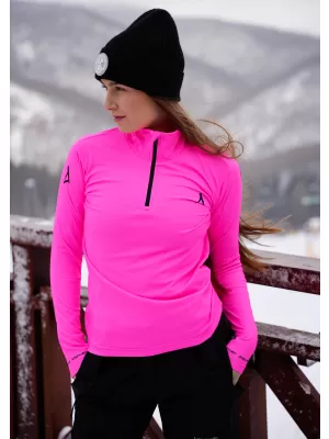Ženska premium funkcionalna termo jopica ALTISPORT VOJ/ALW000TER03 FLUO ROZA