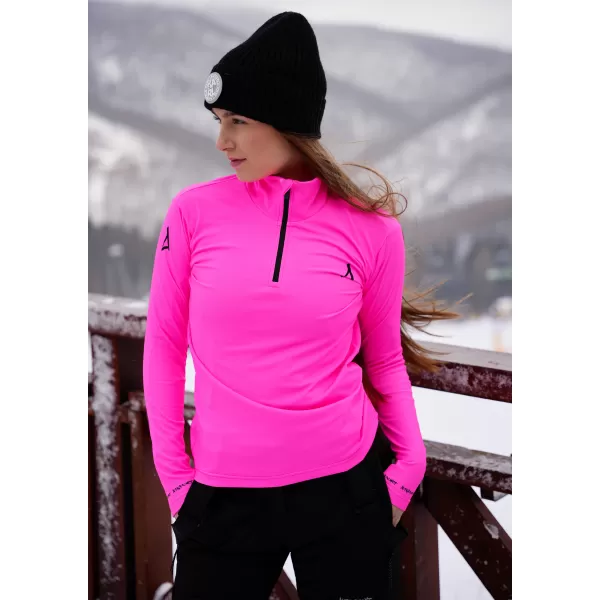  Ženska premium funkcionalna termo jopica ALTISPORT VOJ/ALW000TER03 FLUO ROZA 