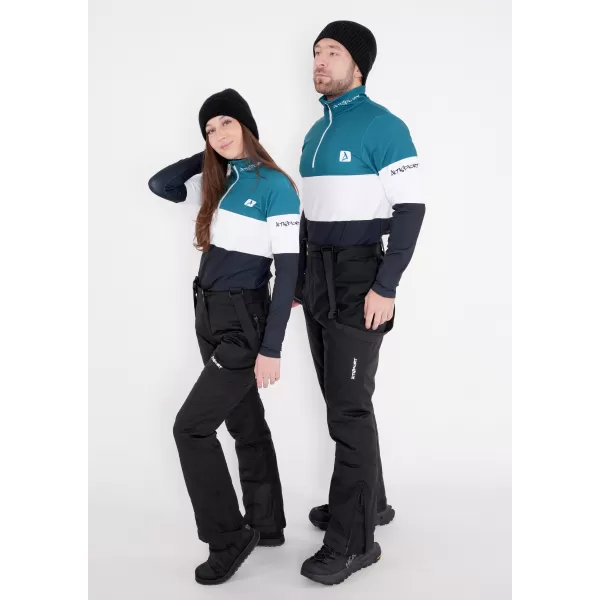  Moški vrhunski funkcionalni termo pulover ALTISPORT VOJ/ALM051TER03 KEROZIN/ČRNA 