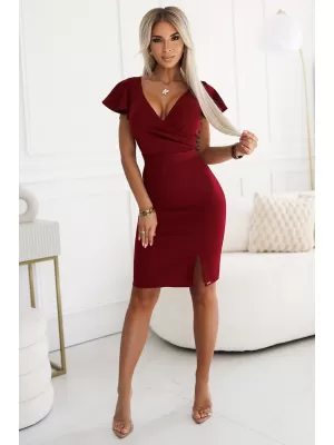Obleka NUMOCO NINA 479-7 BURGUND