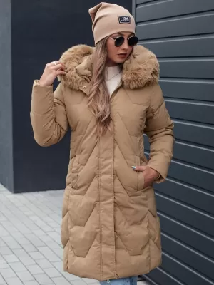 Plašč DSTREET VEONI TY4718 KHAKI
