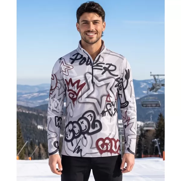  Moški vrhunski funkcionalni termo pulover ALTISPORT VOJ/ALM054TER03 TEMNO SIVA 