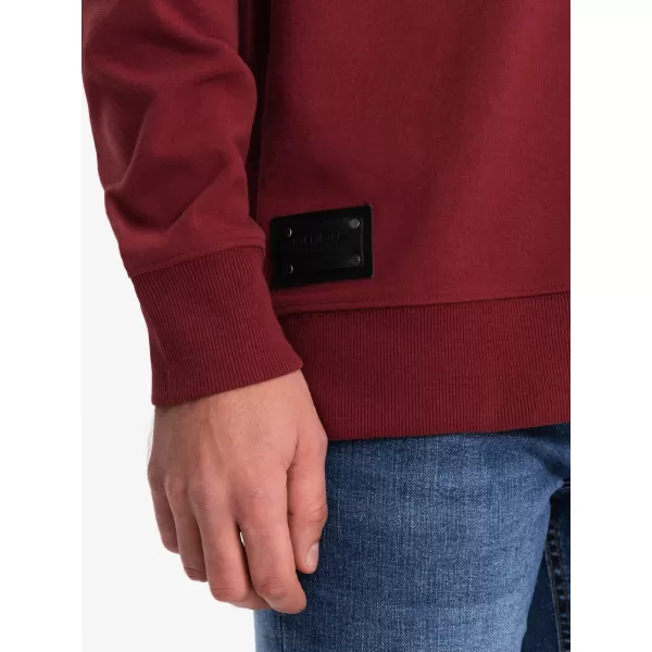  Moška jopica OMBRE OM-SSNZ-0132 MAROON 