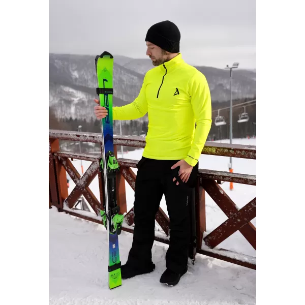  Moški vrhunski funkcionalni termo pulover ALTISPORT VOJ/ALM000TER03 NEON RUMENA 