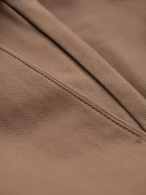 Hlače OMBRE OM-PACP-0186 SVETLO RJAVA