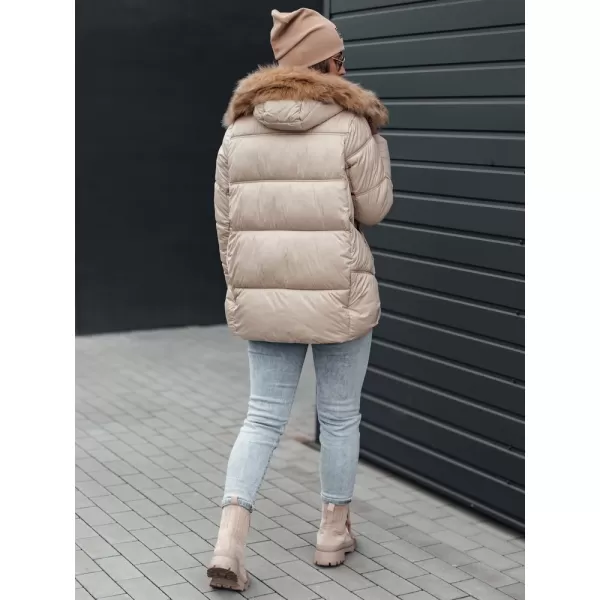  Ženska jakna DSTREET NORDKOLL TY4710 KHAKI 