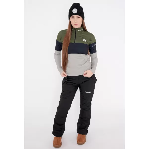  Ženska premium funkcionalna termo jopica ALTISPORT VOJ/ALW051TER03 KAKI 