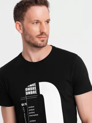 Srajca OMBRE OM-TSPT-0166 ČRN