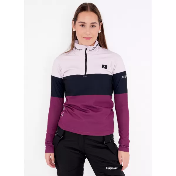  Ženska premium funkcionalna termo jopica ALTISPORT VOJ/ALW051TER03 BORDO 