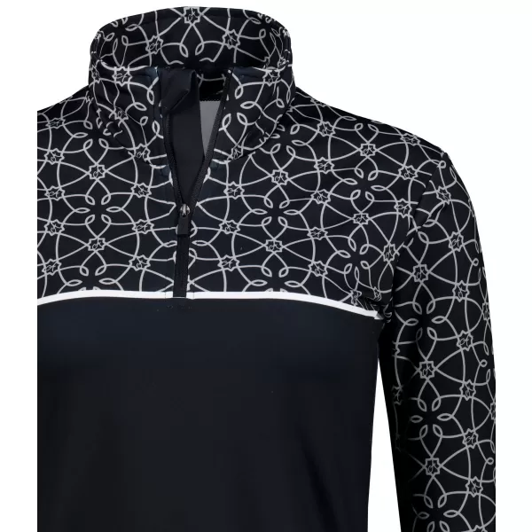  Ženska premium funkcionalna termo jopica ALTISPORT VOJ/ALW053TER03 ČRNO-BELO 
