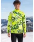 Moški vrhunski funkcionalni termo pulover ALTISPORT VOJ/ALM054TER03 FLUORESCENTNO ZELENA