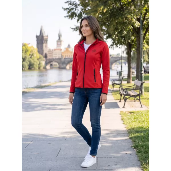 Ženski funkcionalni športni pulover ALTISPORT ALW056418 RDEČA 