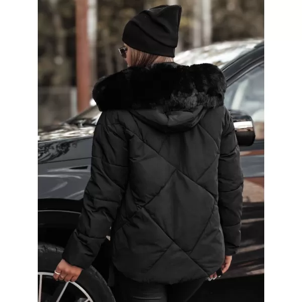  Ženska jakna DSTREET MODIVA TY4726 ČRN 