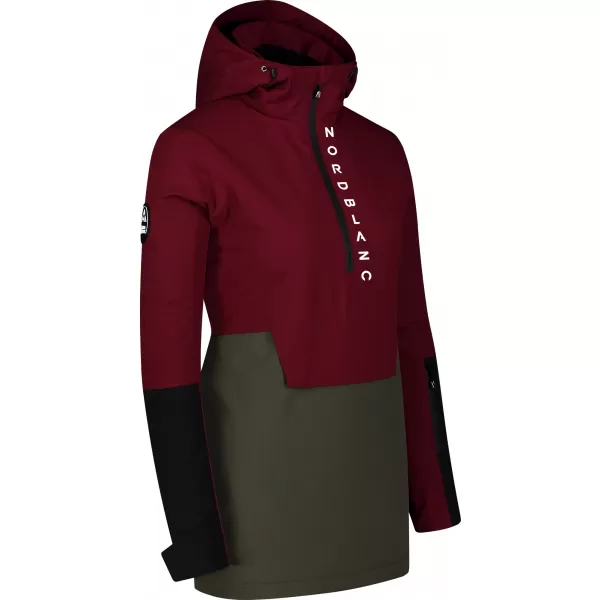  Ženski anorak NORDBLANC WINTERFUN NBWJL8130 BORDO 