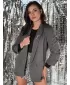 Ženska jakna DSTREET MARANTTA PY0103 TEMNO SIVA