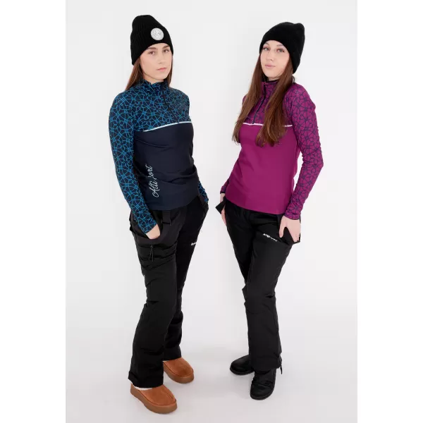  Ženska premium funkcionalna termo jopica ALTISPORT VOJ/ALW053TER03 VIJOLIČNA 