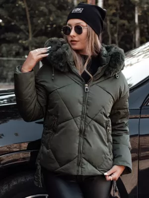 Ženska jakna DSTREET MODIVA TY4727 ZELENO