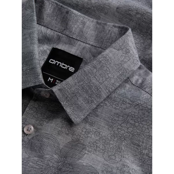  Srajca OMBRE OM-SHCS-0157 SIVA 