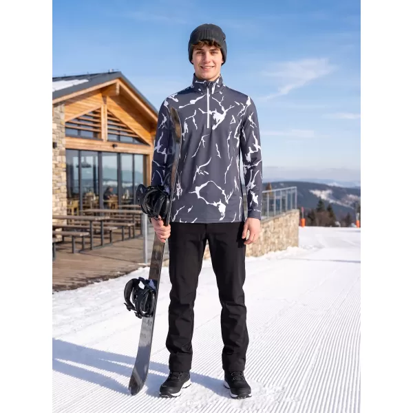  Moški vrhunski funkcionalni termo pulover ALTISPORT VOJ/ALM052TER03 SIVA 