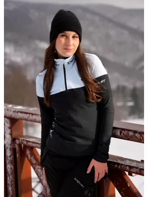 Ženska premium funkcionalna termo jopica ALTISPORT VOJ/ALW051TER03 NEBESNO MODRA