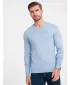 Moški pulover OMBRE OM-SWBS-0107 SVETLO MODRA