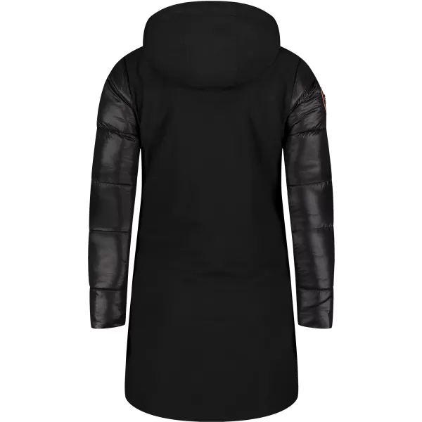  Ženski zimski plašč NORDBLANC WARMHUG NBWJL8073 ČRNA 